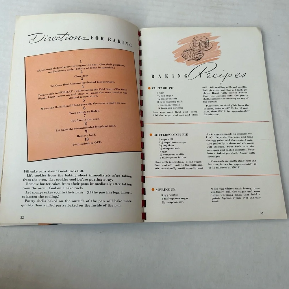 Carefree Cooking With The Frigidaire Electric Range 1937 Vintage Cookbook